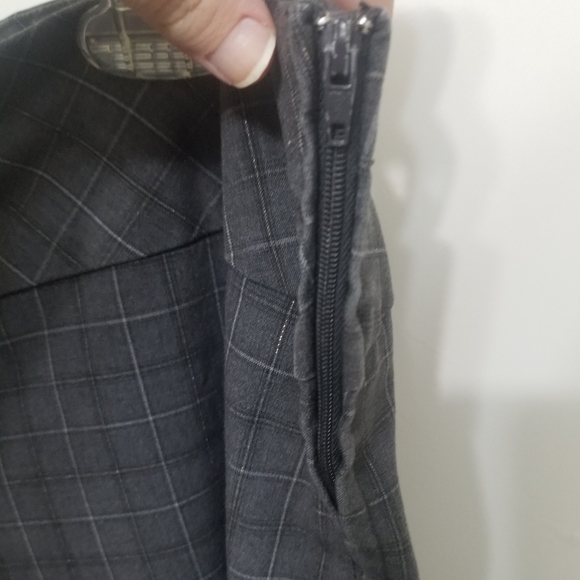 EUC Torrid 💖 glittery plaid side zip pants - Picture 6 of 8